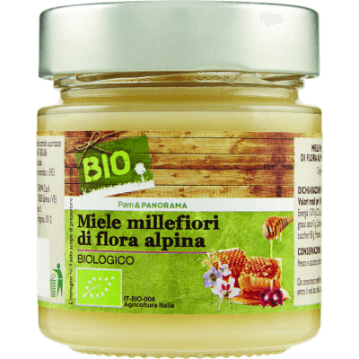 BIO Miele millefiori di flora alpina 300 g
