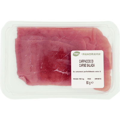 Carpaccio carne salada