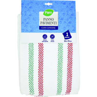 PAM Panno Pavimenti con Cotone 50 x 70 cm 1 pz