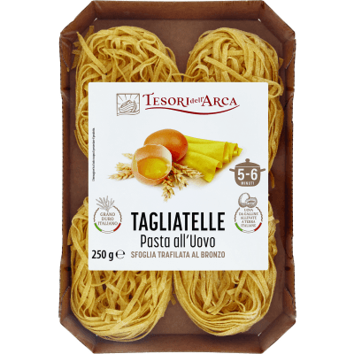 TESORI DELL'ARCA Tagliatelle Pasta all'Uovo 250 g