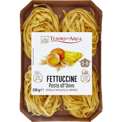 TESORI DELL'ARCA Fettuccine Pasta all'Uovo 250 g