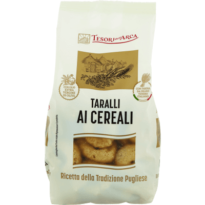 TESORI DELL'ARCA Taralli ai Cereali 250 g
