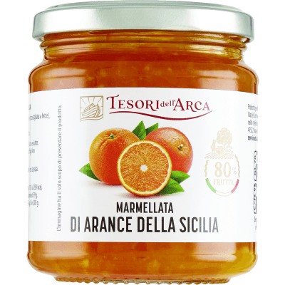 TESORI DELL'ARCA Marmellata di Arance della Sicilia 340 g