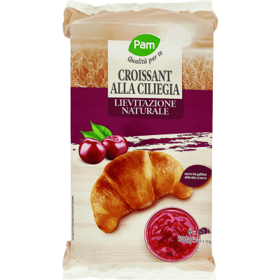 PAM Qualità per te Croissant alla Ciliegia 6 x 50 g