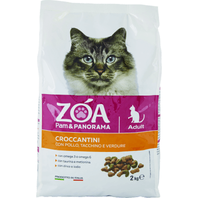 ZOA Croccantini con Pollo, Tacchino e Verdure 2 kg