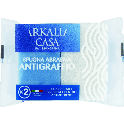 ARKALIA CASA Spugna Abrasiva Antigraffio 2 pz