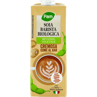 PAM Soia Barista Biologica Bevanda Vegetale 1 L