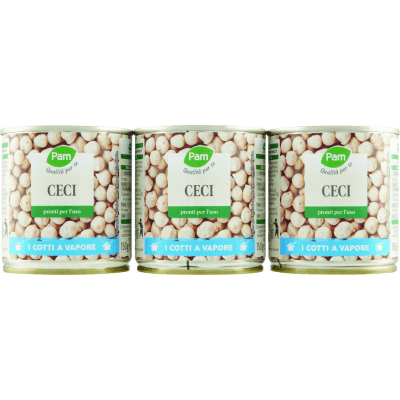 PAM Qualità per te Ceci 3 x 150 g