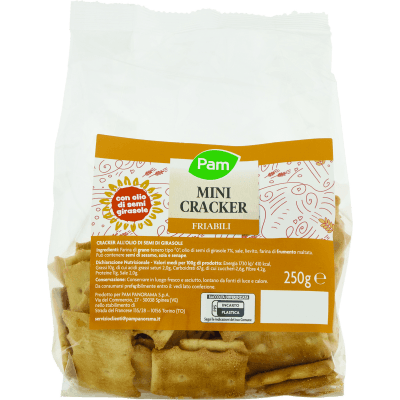 PAM Mini Cracker Friabili 250 g