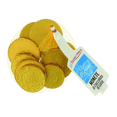 TESORI DELL'ARCA Monete di Cioccolato al Latte 80 g