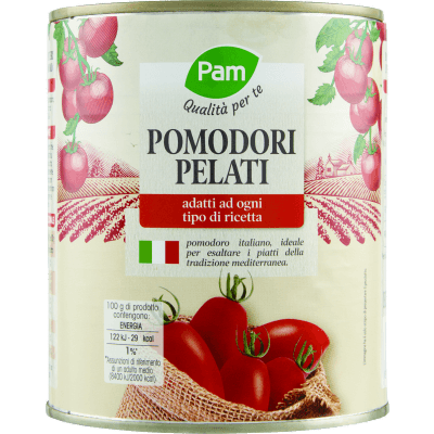 PAM Qualità per te Pomodori Pelati 800 g