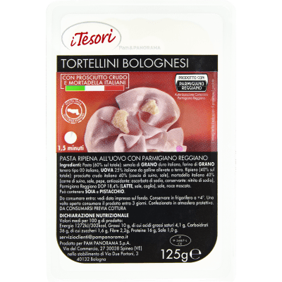 I TESORI Tortellini Bolognesi 125 g