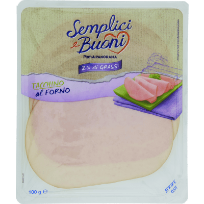 SEMPLICI E BUONI 2% di Grassi Tacchino al Forno 100 g
