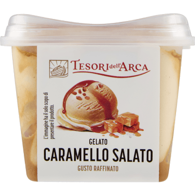 TESORI DELL'ARCA Gelato Caramello Salato 80 g