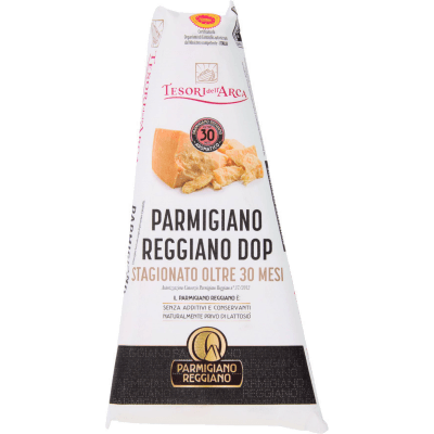 TESORI DELL'ARCA Parmigiano Reggiano DOP Stagionato Oltre 30 Mesi Aromatico 0,300 kg