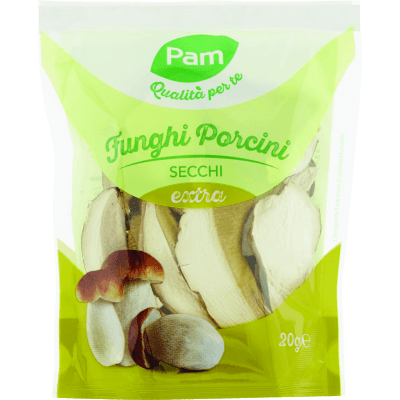 PAM Qualità per te Funghi Porcini Secchi extra 20 g