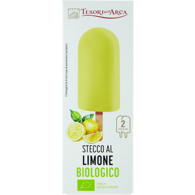 TESORI DELL'ARCA Stecco al Limone Biologico 2 x 70 g