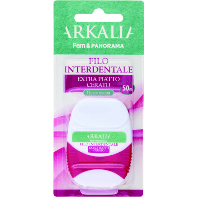 Dentonet Pharma+ Filo Interdentale Extra Piatto con Menta 50 m.