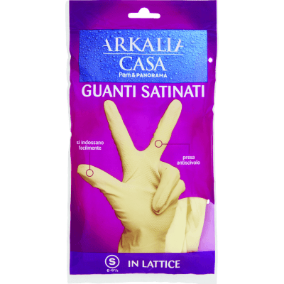 ARKALIA CASA Guanti Satinati in Lattice S - 6-6Ω 1 Paio