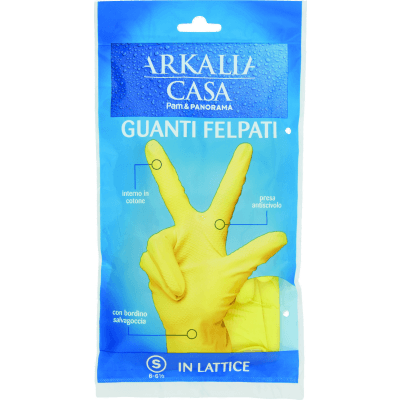 ARKALIA CASA Guanti Felpati in Lattice S - 6-6Ω 1 Paio
