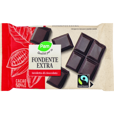 PAM Qualità per te Fondente Extra tavoletta di cioccolato 100 g