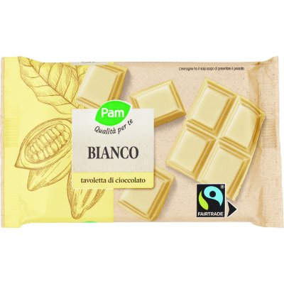 PAM Qualità per te Bianco tavoletta di cioccolato 100 g