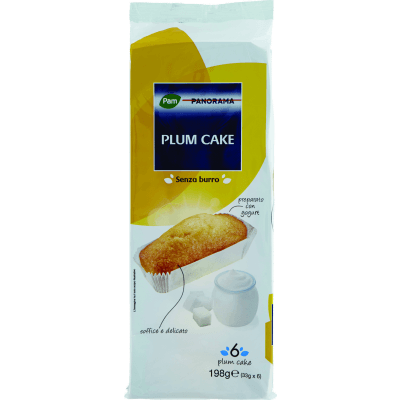 PAM PANORAMA Plum Cake 198g (33g x 6)