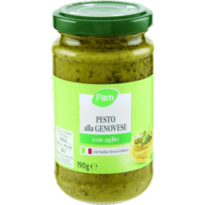 PAM Pesto alla Genovese con aglio 190 g