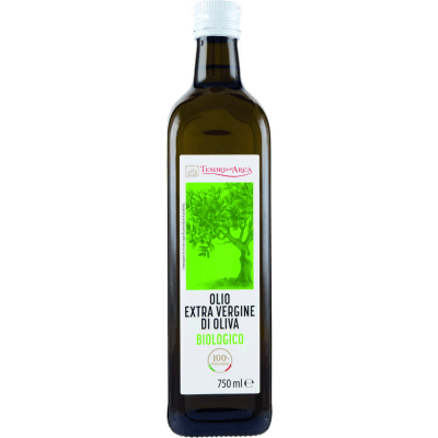 TESORI DELL'ARCA Olio Extra Vergine di Oliva Biologico 100% Italiano 750 ml