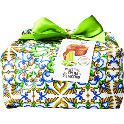 TESORI DELL'ARCA Panettone con Crema al Pistacchio 1000 g