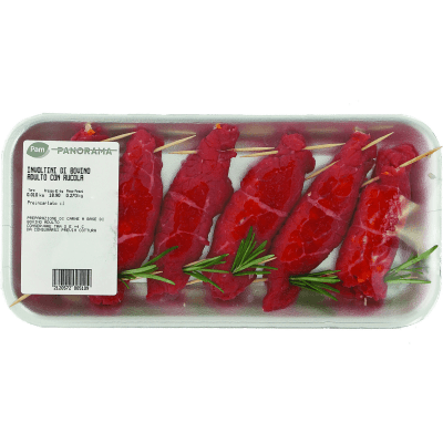 Involtini di bovino adulto alla romana