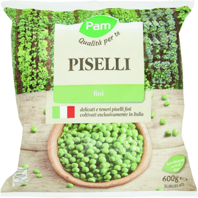 PAM Qualità per te Piselli fini Surgelati 600 g