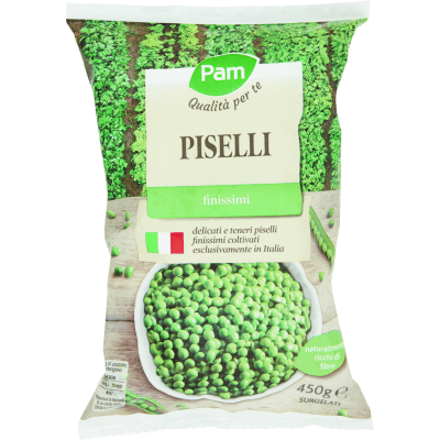 PAM PANORAMA Piselli Finissimi surgelati 450 g