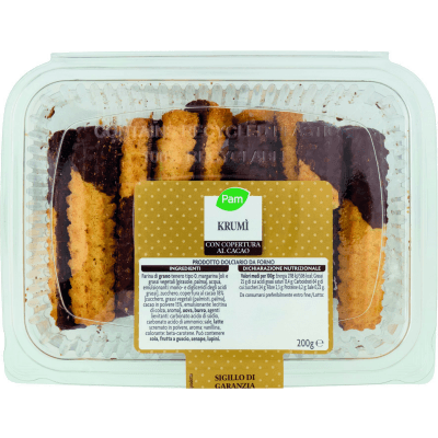 PAM Krumì con Copertura al Cacao 200 g