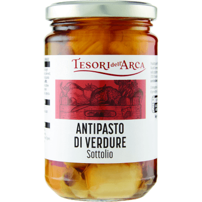 TESORI DELL'ARCA Antipasto di Verdure Sottolio 285 g