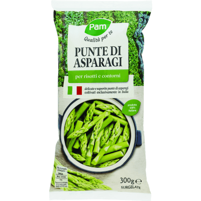 PAM PANORAMA Punte di Asparagi surgelate 300 g