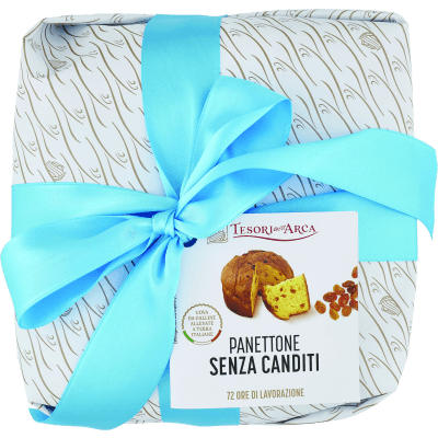 I TESORI Panettone Senza Canditi 1000 g
