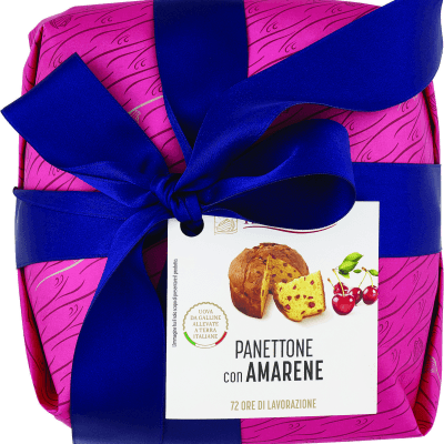 I TESORI Panettone con Amarene 1000 g