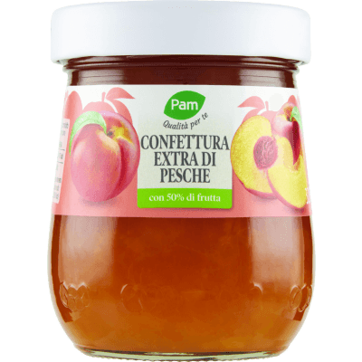 PAM Qualità per te Confettura Extra di pesche 320 g