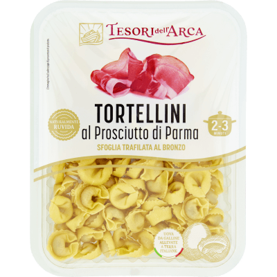 TESORI DELL ARCA  TORTELLINI PROSCIUTTO DI PARMA