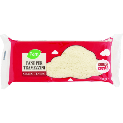 PAM Pane per Tramezzini Grano Tenero 250 g