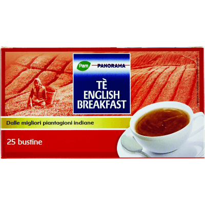 PAM PANORAMA Tè English Breakfast 50g (2g x 25)