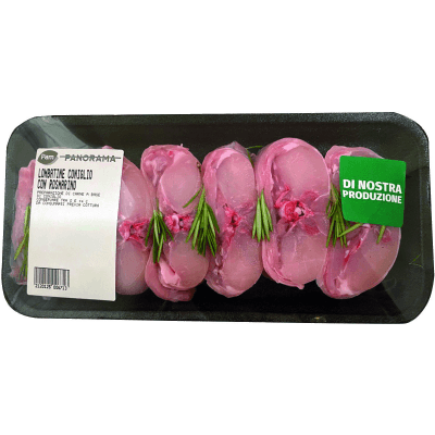 Lombatine coniglio con rosmarino