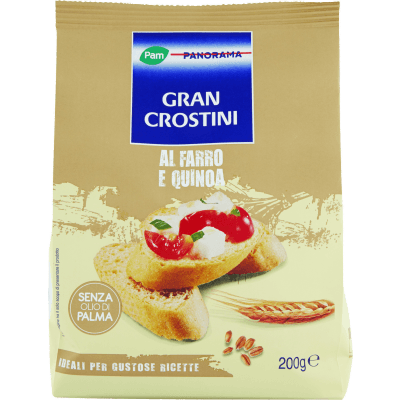 PAM PANORAMA Gran Crostini al Farro e Quinoa 200 g