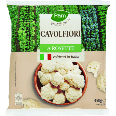 PAM PANORAMA Cavolfiori a Rosette Surgelati 450 g