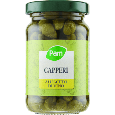 PAM Capperi all'Aceto di Vino 105 g