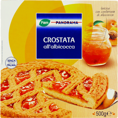 PAM PANORAMA Crostata all'albicocca 500 g