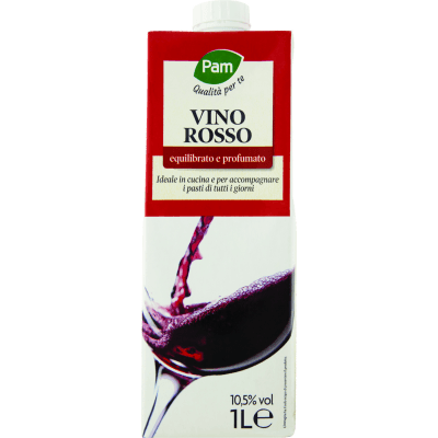 PAM Qualità per te Vino Rosso 1 L