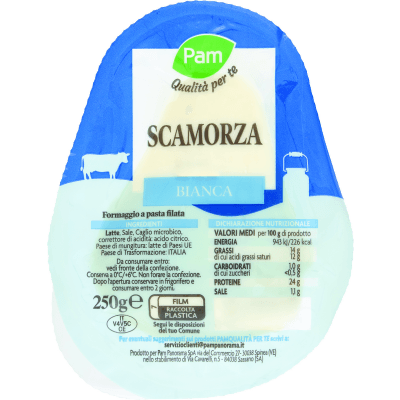 PAM Qualità per te Scamorza Bianca 250 g