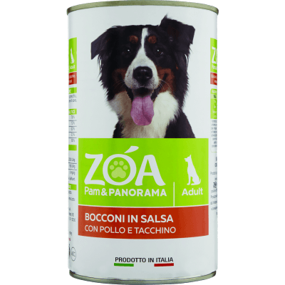 ZOA Adult Bocconi in Salsa con Pollo e Tacchino 1230 g